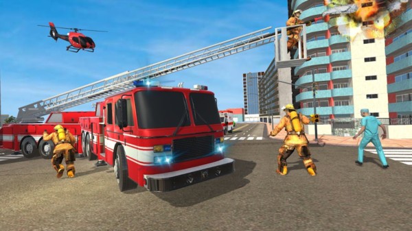 911救援消防车截图1