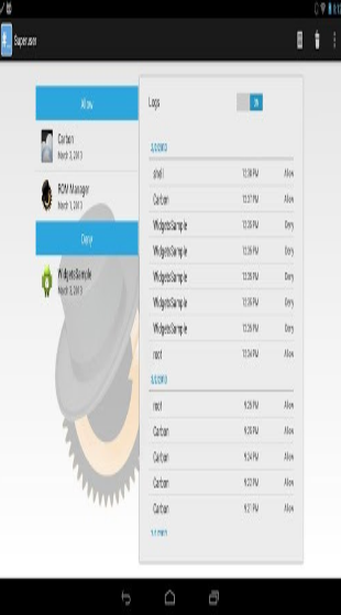 superuser授权管理截图2