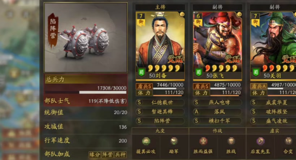 三国志战略版s2桃园强度如何