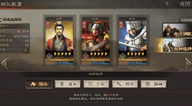 三国志战略版的人物怎么分配