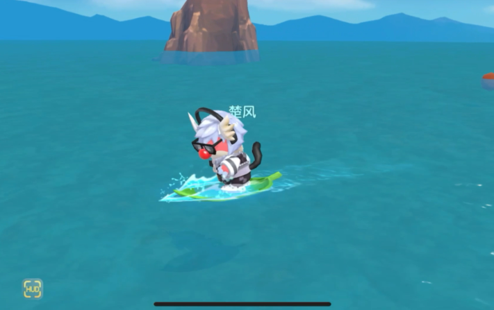 摩尔庄园怎么从凯文拿冲浪板