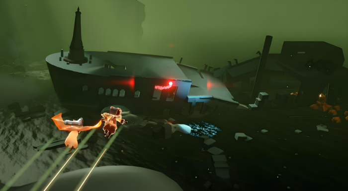 光遇怎么快速跑墓土