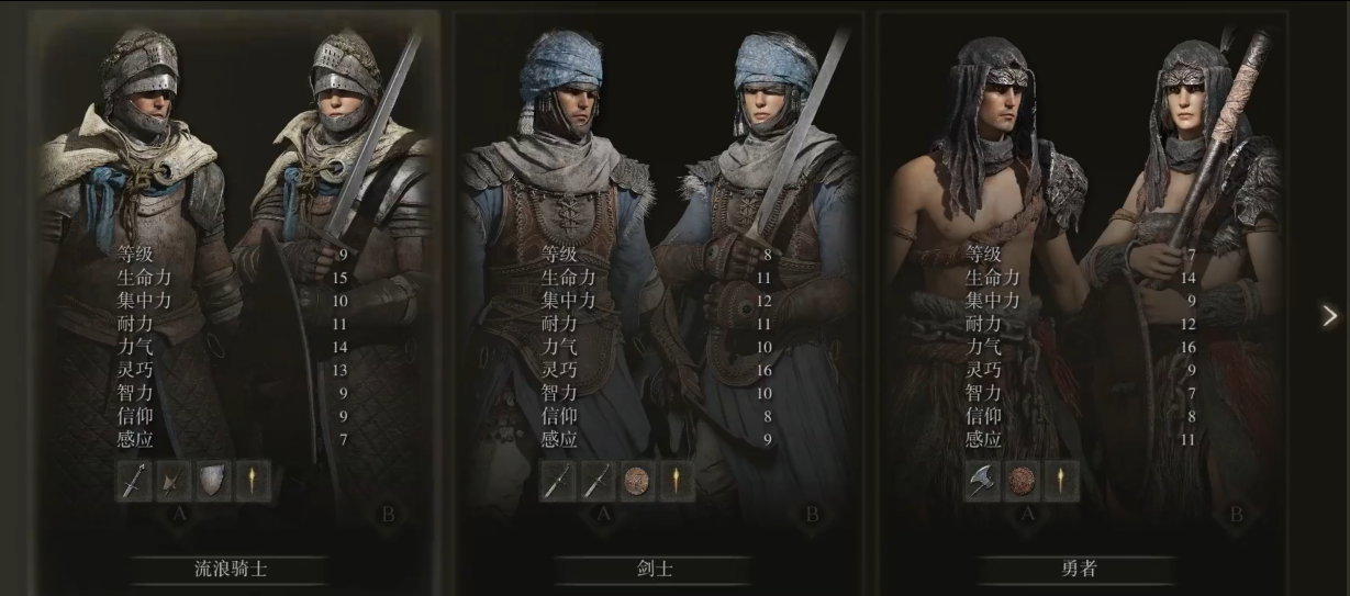 艾尔登法环职业选择什么比较好