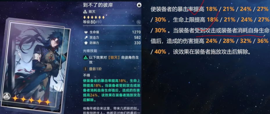 崩坏星穹铁道刃光锥怎么选择