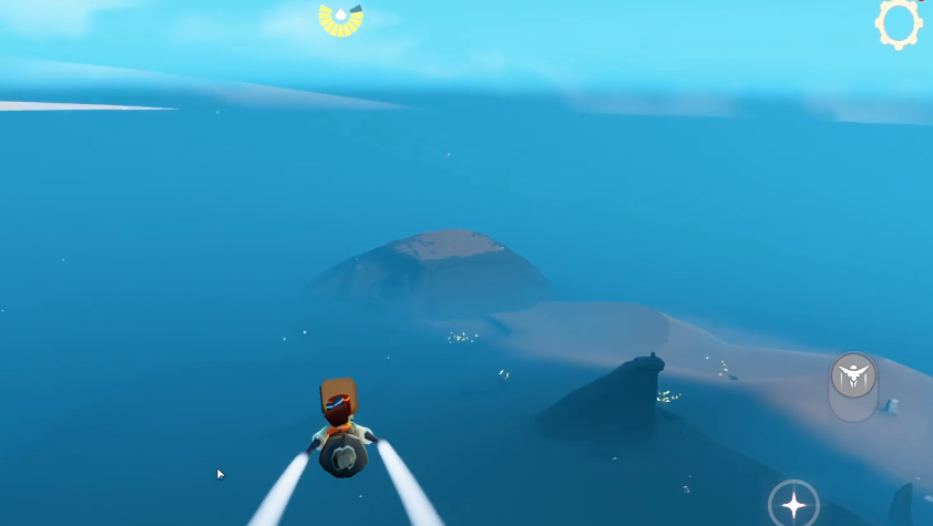 光遇晨岛中的浮岛怎么飞