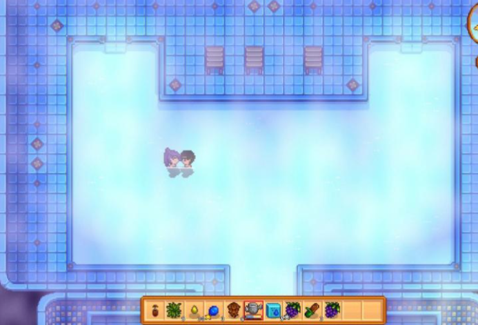 星露谷物语怎么一起泡温泉