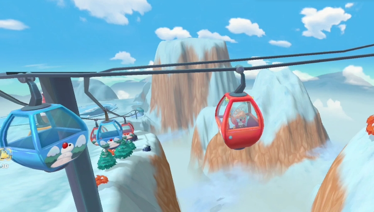 摩尔庄园的雪山怎么去