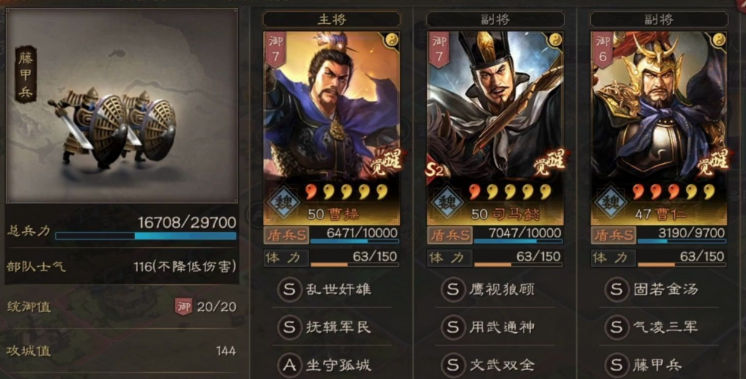 三国志战略版司马盾打什么