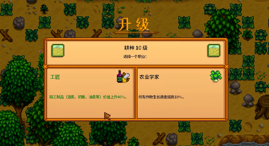 星露谷物语耕种5级选什么