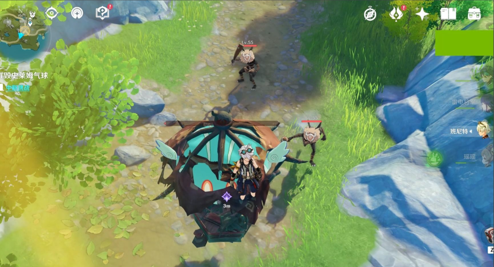 原神怎么快速击毁气球