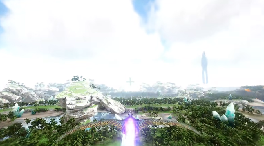 方舟生存进化翼龙怎么飞起来