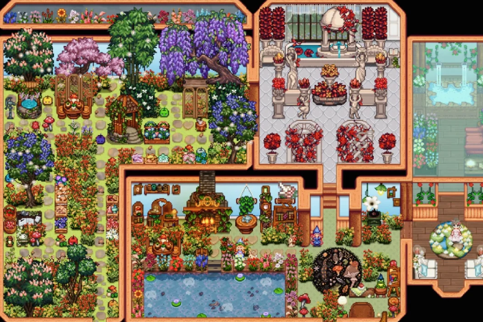 星露谷物语花店在哪里