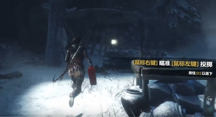 古墓丽影崛起汽油桶怎么用