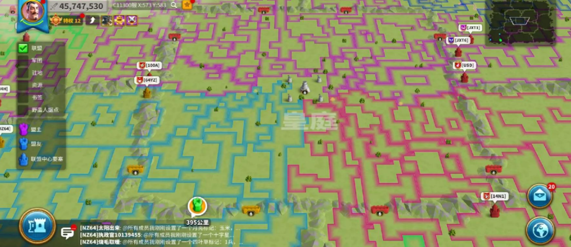 万国觉醒城建在什么地方好