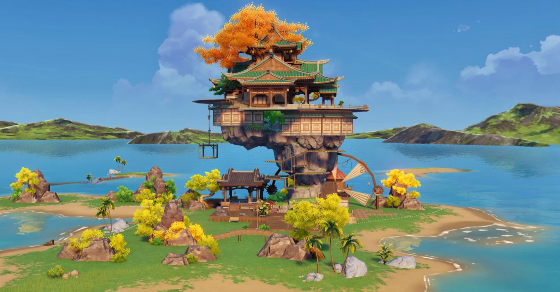 原神怎么跳水望舒客栈