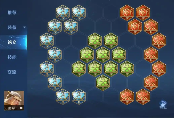 王者荣耀后羿出装及铭文怎么搭配