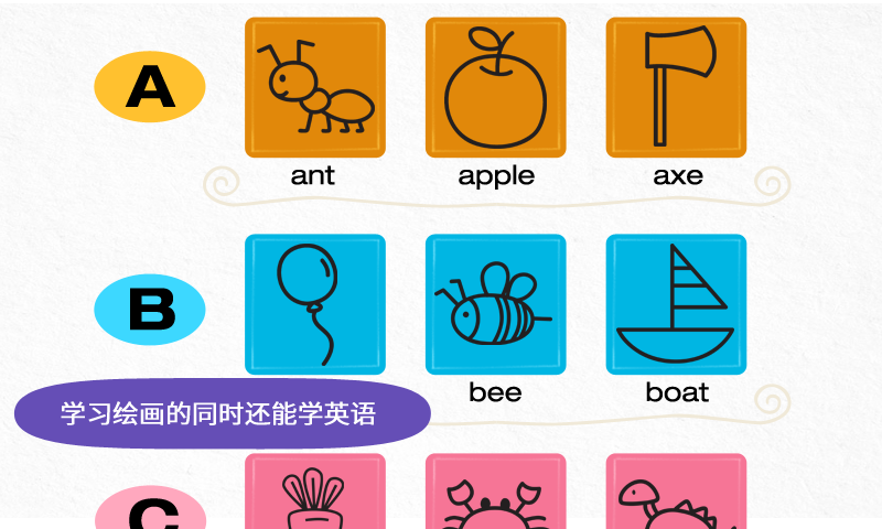 阳阳简笔画截图1
