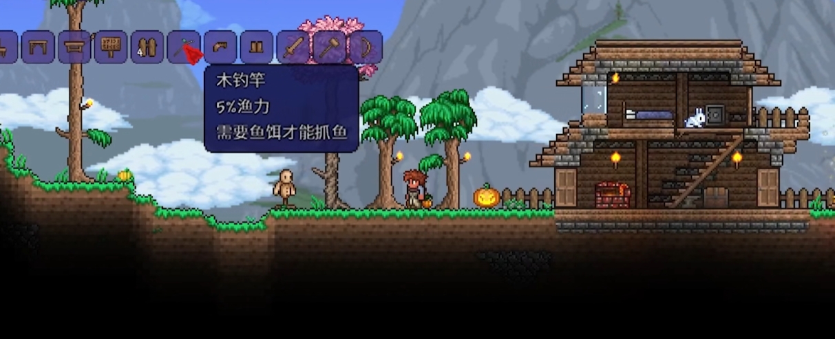 泰拉瑞亚钓鱼能得什么