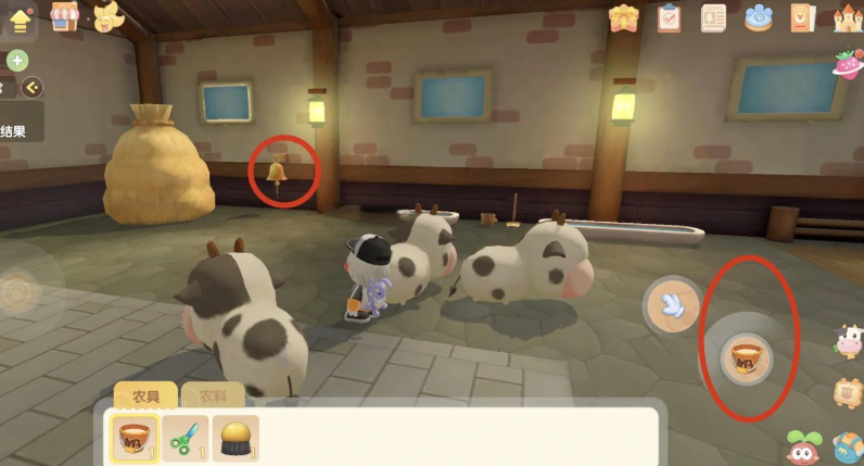 摩尔庄园家禽怎么放到外面