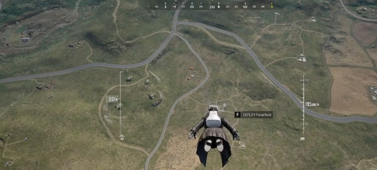 绝地求生跳伞时如何快速下降