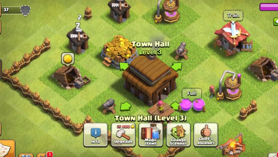 部落冲突新手怎么过渡