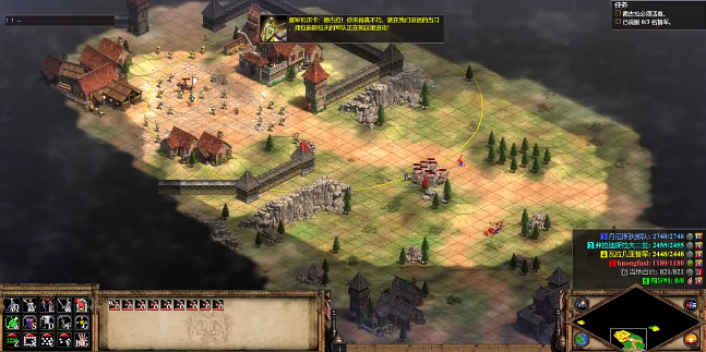 帝国时代2德古拉第一关怎么过