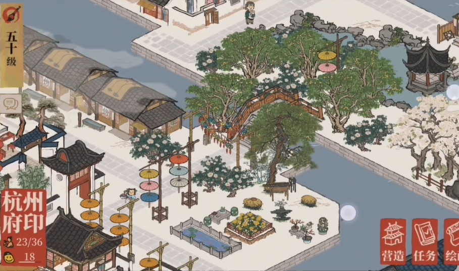 江南百景图绣球怎么相连