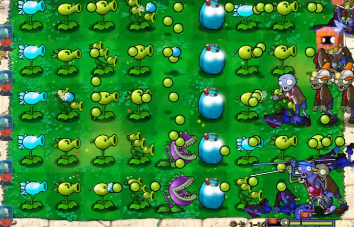 植物大战僵尸1-10关怎么过