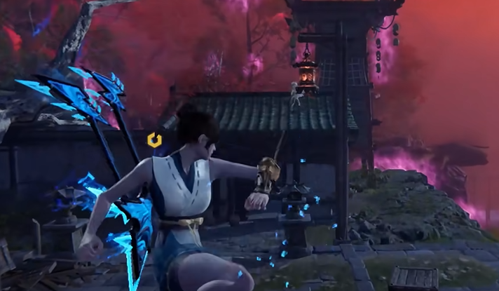 永劫无间飞索线轴怎么用