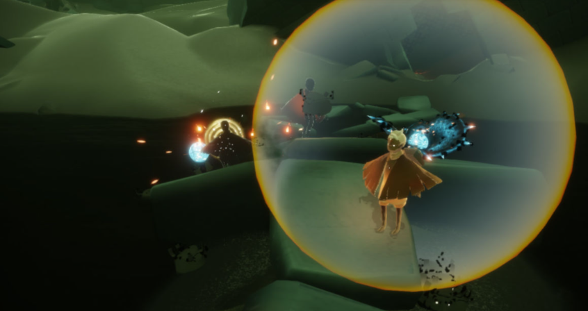 光遇中如何把螃蟹掀翻